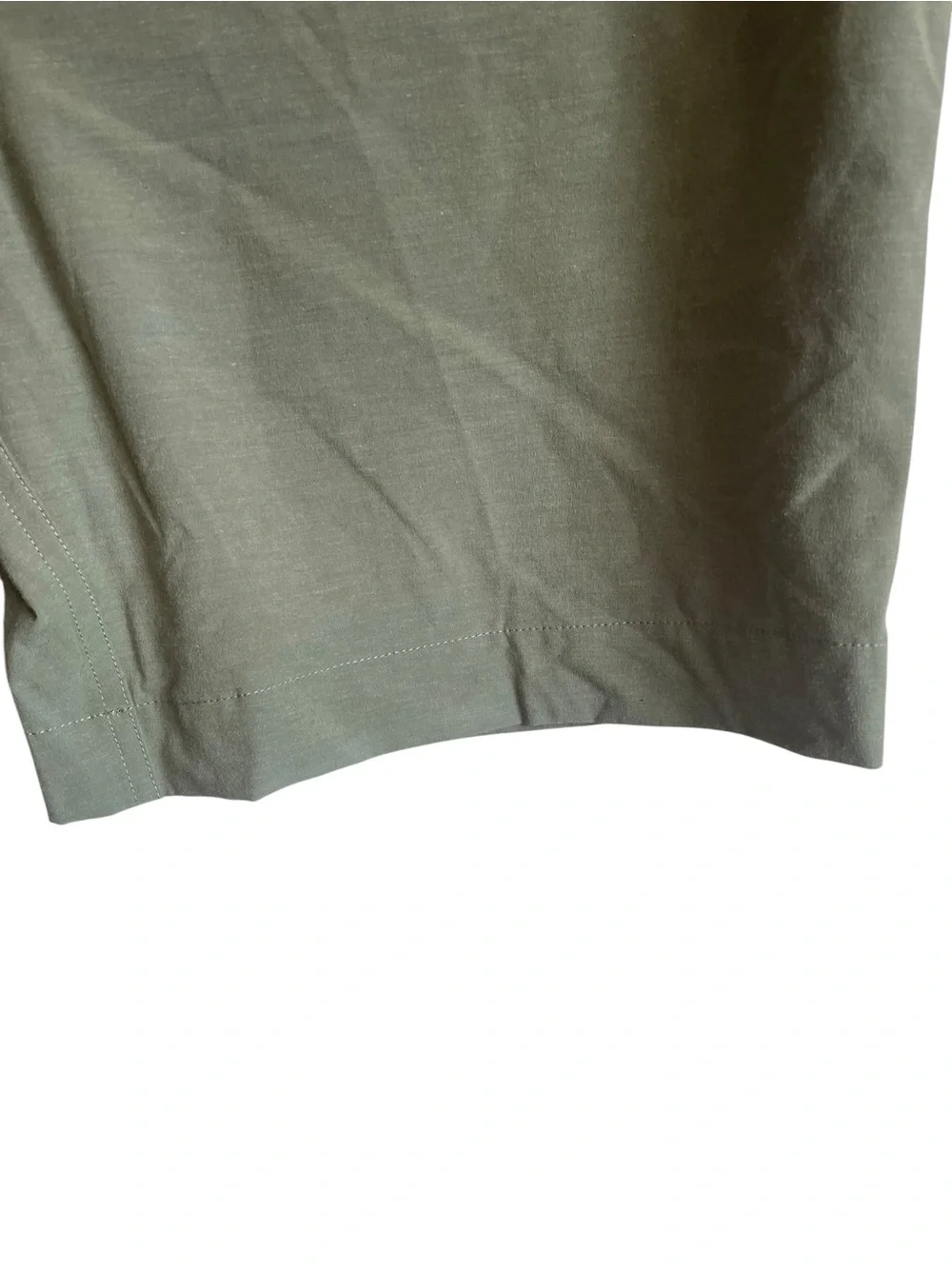 Faherty All Day Short Flat-Front Stretch in Olive Green 7” Inseam NWT